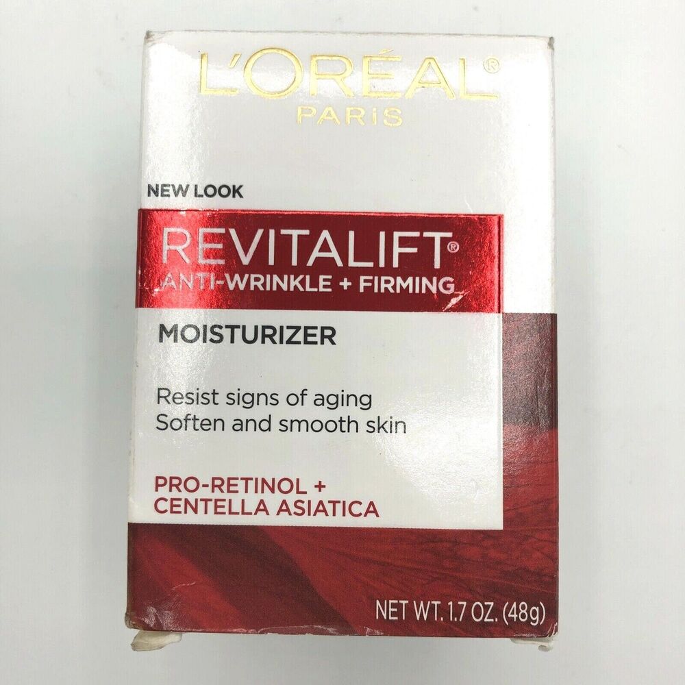 L'Oreal Day Revitalift Face & Neck Anti-Wrinkle & Firming Moisturizer 1.7 oz